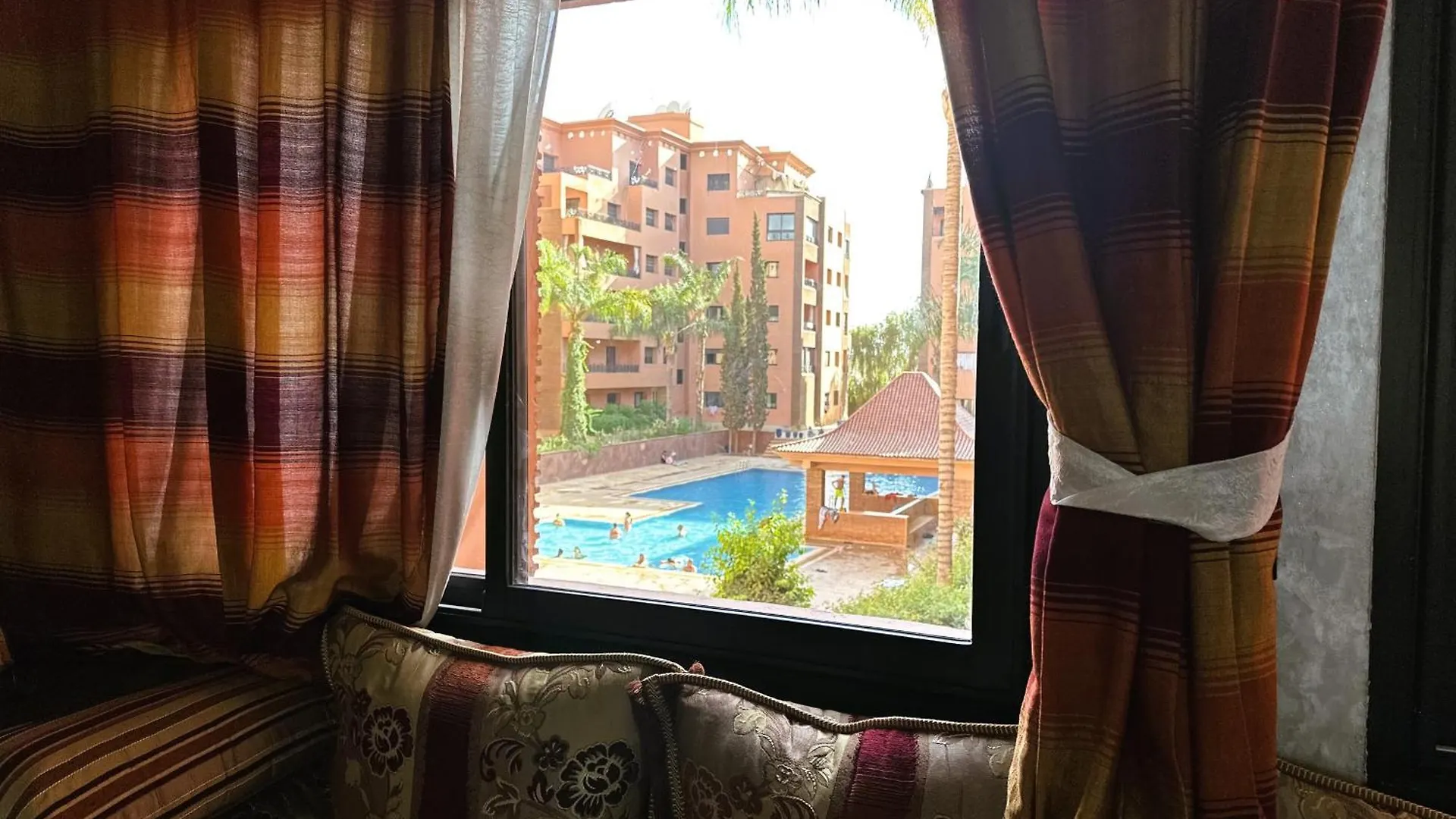 马拉喀什Calme Et Cozy Avec Piscine公寓 公寓 马拉喀什